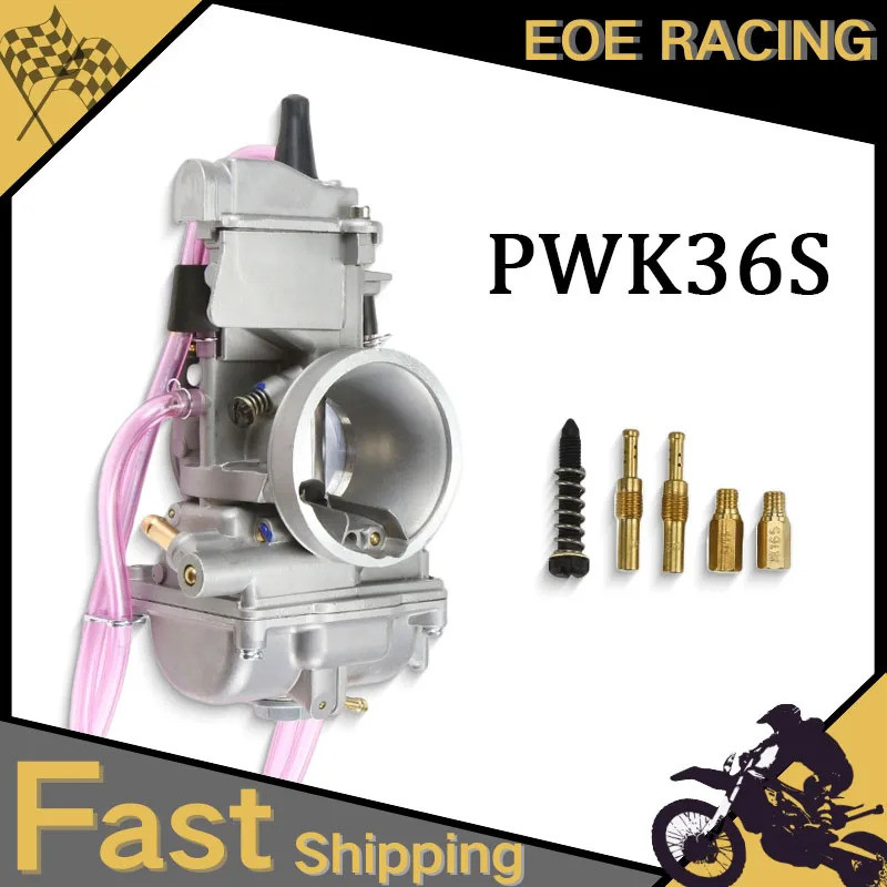 36 มม.PWK36S คาร์บูเรเตอร์รถจักรยานยนต์ Carb สําหรับ Keihin PWK 36S 38S AG Air Striker 125-300CC สํา
