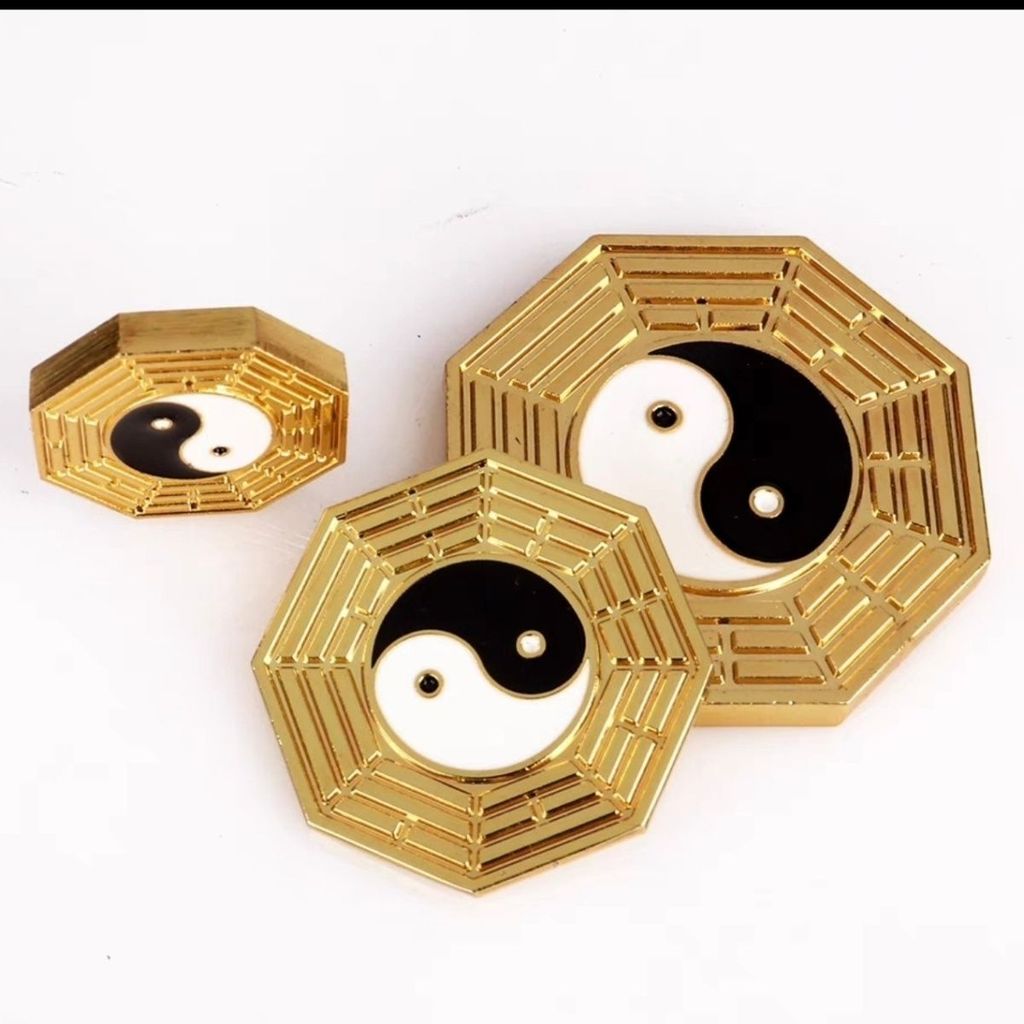 โลหะผสมอาวุธวิเศษ Bagua Inanimate Mother Gourd Lishan Hongj โลหะผสมเครื่องมือธรรมะ Bagua Inanimate M