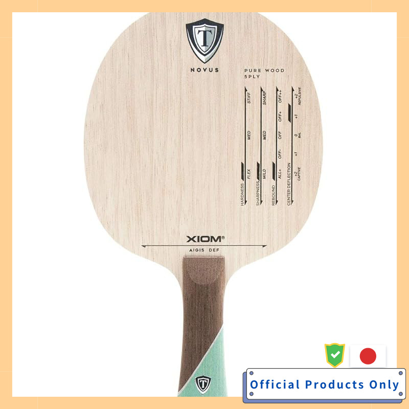 XIOM Table Tennis Racket Aigis FL 20601 Natural
