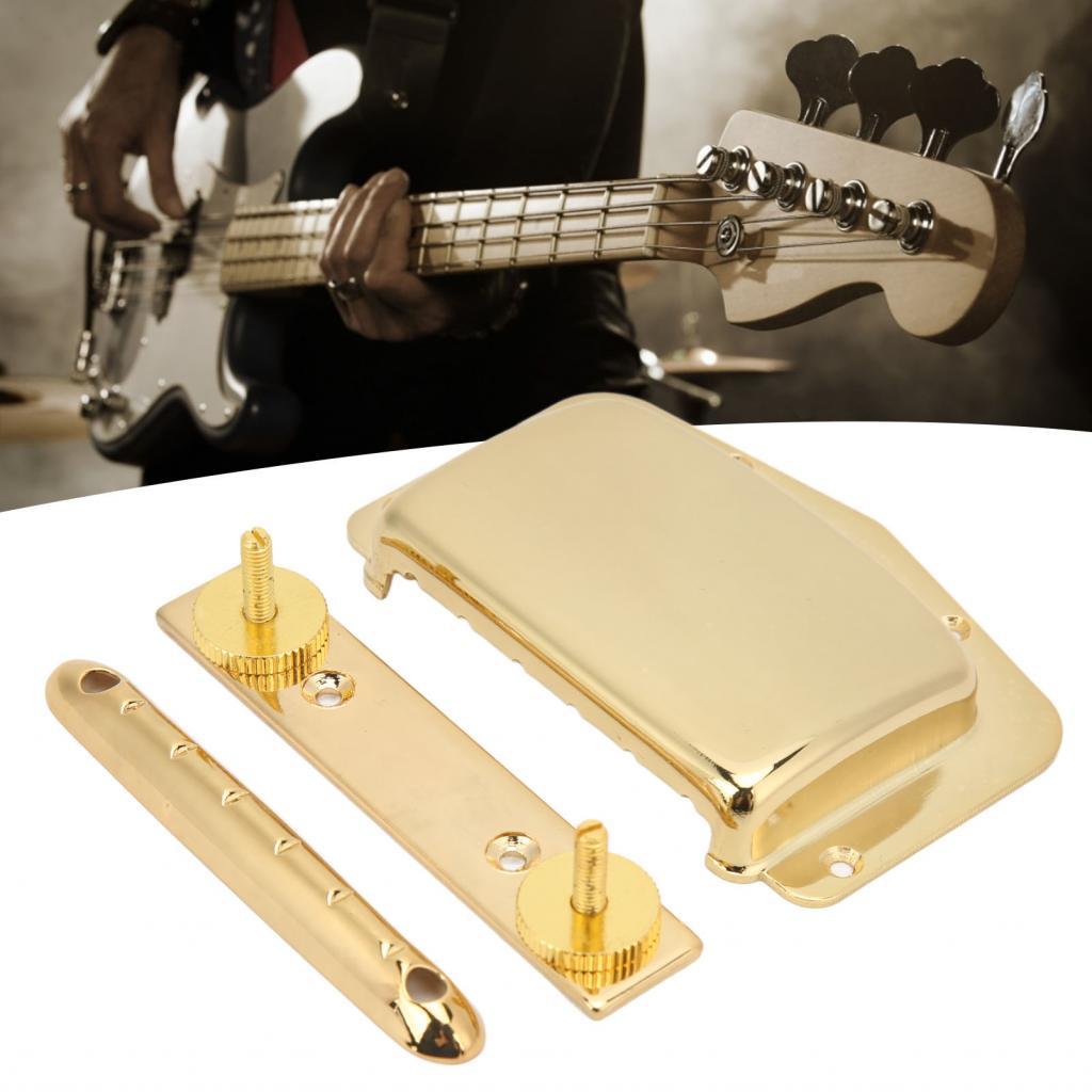 FIXED Electric Guitar Bridge ความแข็งแรงสูงชิ้นส่วนโลหะสำหรับ Teisco กีตาร์ 6 สาย