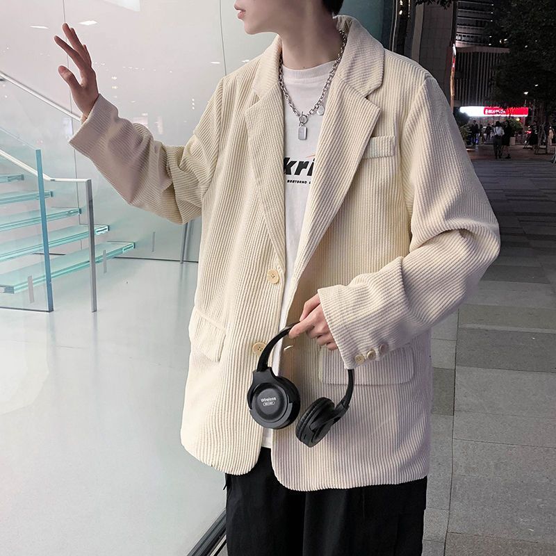 เสื้อสูทผู้ชายสไตล์ฮ่องกง อินเทรนด์สำหรับฤดูใบไม้ผลิและฤดูใบไม้ร่วง - รูปที่ 6