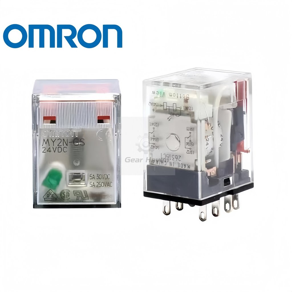 รีเลย์ขนาดเล็ก Omron ระดับกลาง MY3N MY4N LY2N LY3N LY4N MY2N-J MY2N MY4N-GS pxc7 -GS