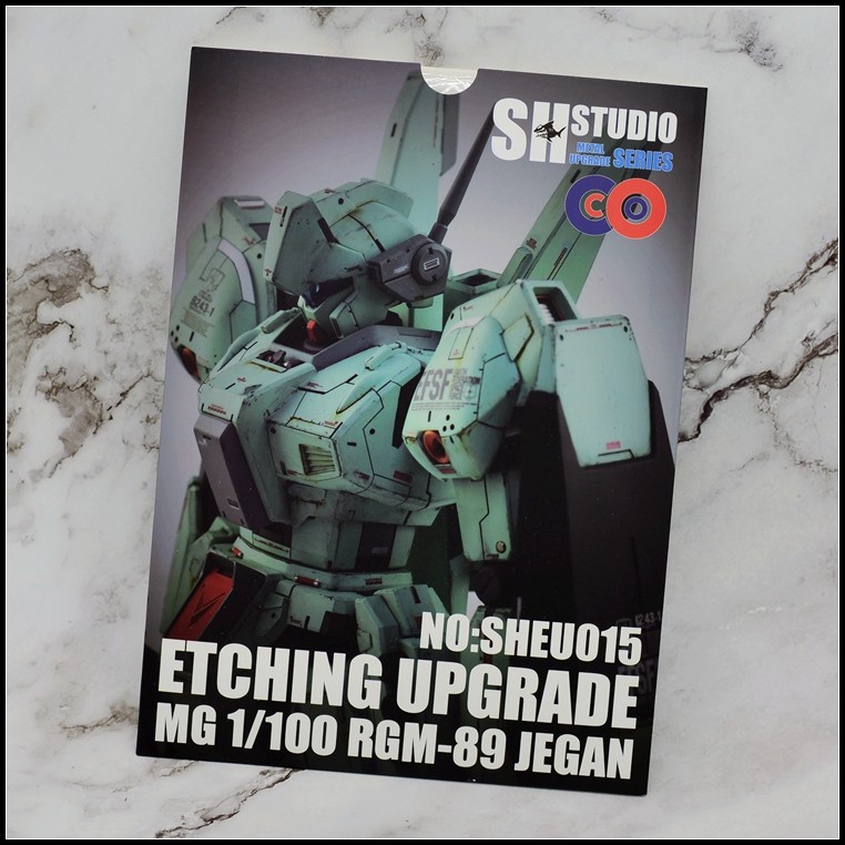 SH STUDIO MG 1/100 RGM-89 Jegan High Detail Upgrade Etching Parts (ไม่รวมชุดหรือรุ่น)
