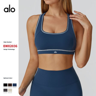 Contrast Color Brushed Yoga Bra I-Shaped Back Sports Vest Ou…