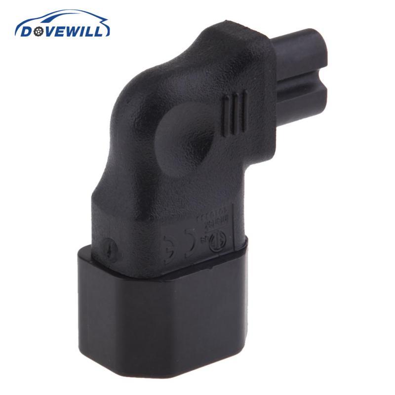 [Dovewill] IEC 320 C14 Male to C7 Female Converter PDU Power Adapters Connectors Angled