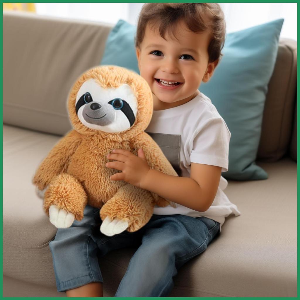 ตุ๊กตา Sloth ของเล่นตุ๊กตาสบาย Plushie Sloth ตุ๊กตาน่ารักตุ๊กตาสัตว์นุ่มน่ารัก Sloth Sleeping Compan