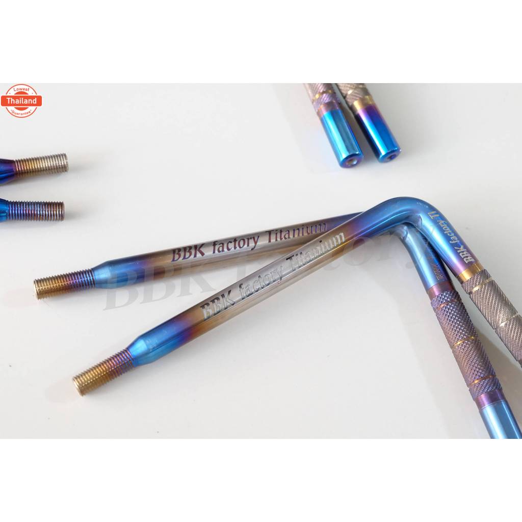 ของแต่งรถ Toyota Hilux Champ กลอนล็อคประตู แด้าน ไทเทเนียมแท้ BBK Factory