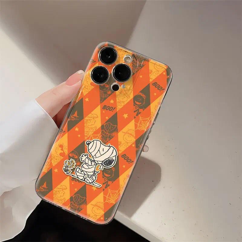 น่ารักฮาโลวีน Mummy Snoopy เคสโทรศัพท์สําหรับ Xiaomi Poco C75 C71 C65 C61 C55 C51 C50 C40 C3 CC9 CC9