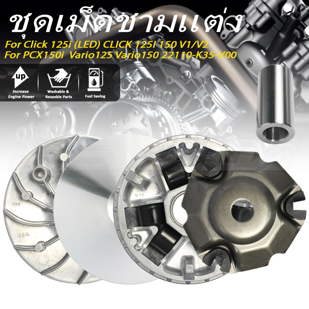 ล้อขับสายพานหน้า Click 125i (LED) CLICK 125I 150 V1/V2 PCX150i  Vario125 Vario150 22110-K35-V00