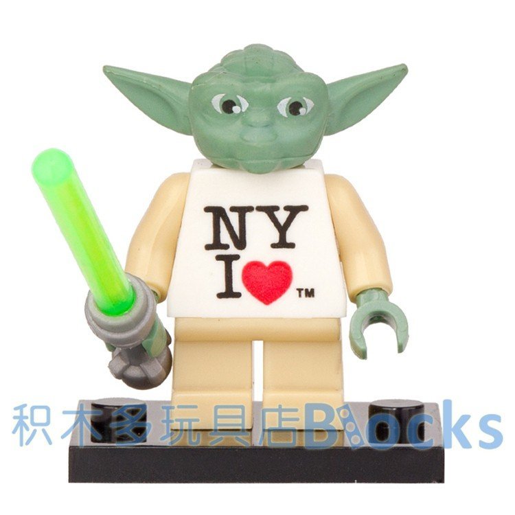 STAR WARS STAR WARS WM240 Master Yoda Building Block Minifigure ประกอบของเล่น