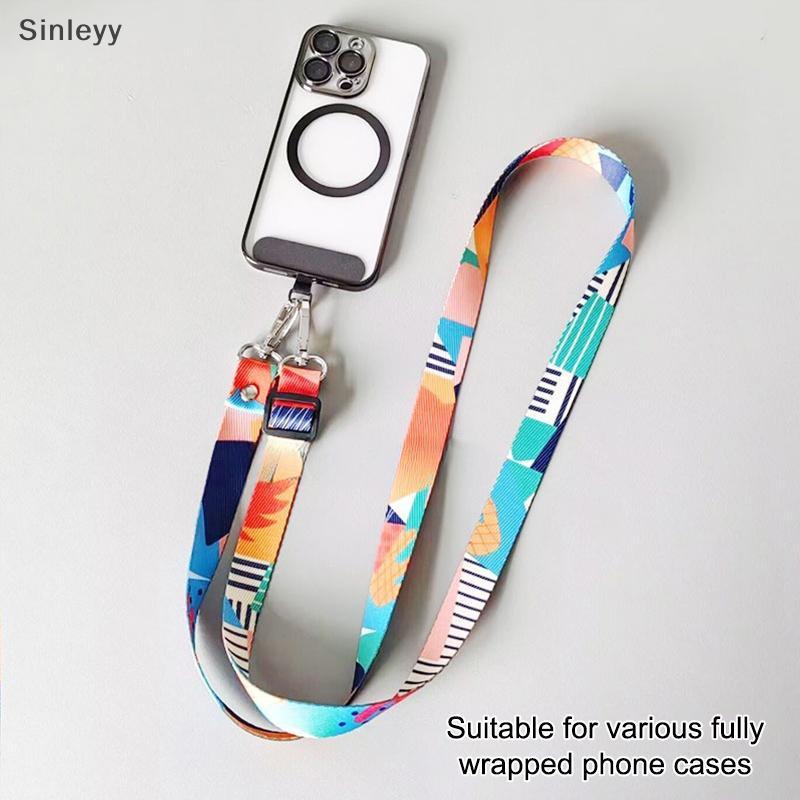 NLE Universal ปรับโทรศัพท์มือถือ Lanyard Crossbody สายคล้องคอแขวนสายไฟ Anti Loss เชือกปะเก็นสําหรับเ