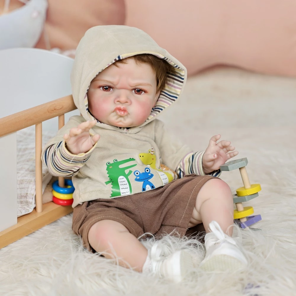 ตุ๊กตาทารกสมจริง Reborn ขนาด 60 ซม thumbnail 10