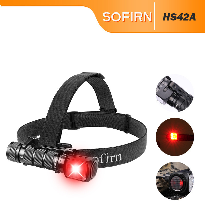 SOFIRN HS42A ไฟสปอตไลท์และโฟโลว์ไลท์ ความสว่าง 2100lm มี 6 LED สีแดงพร้อมคลิปฟอยล์อัพเกรด