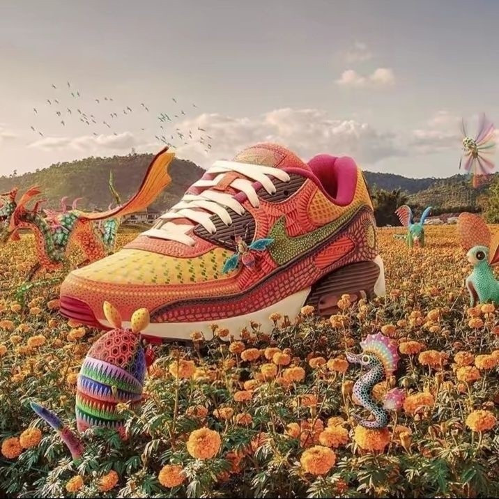 Vwt6 cap-k A-RIR Smax 90 SE รองเท้าผ้าใบระบายอากาศวันเด็กสีแดง