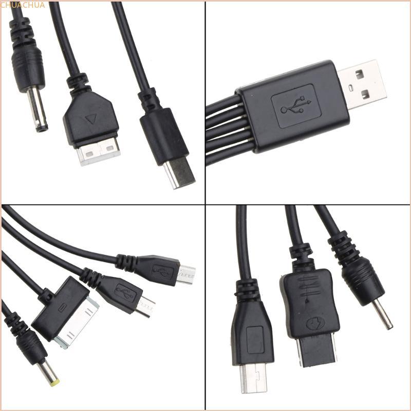 Universal USB To Multi Plug Cellpahone Charger Cable 10 in 1 USB Cable 20CM