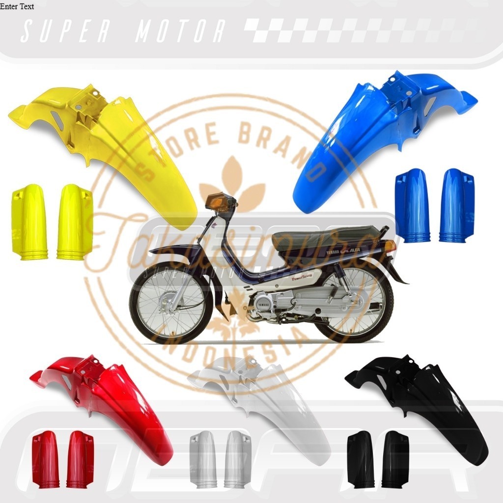 AJM - ชุดบังโคลนหน้า Yamaha Alfa Yamaha Alfa