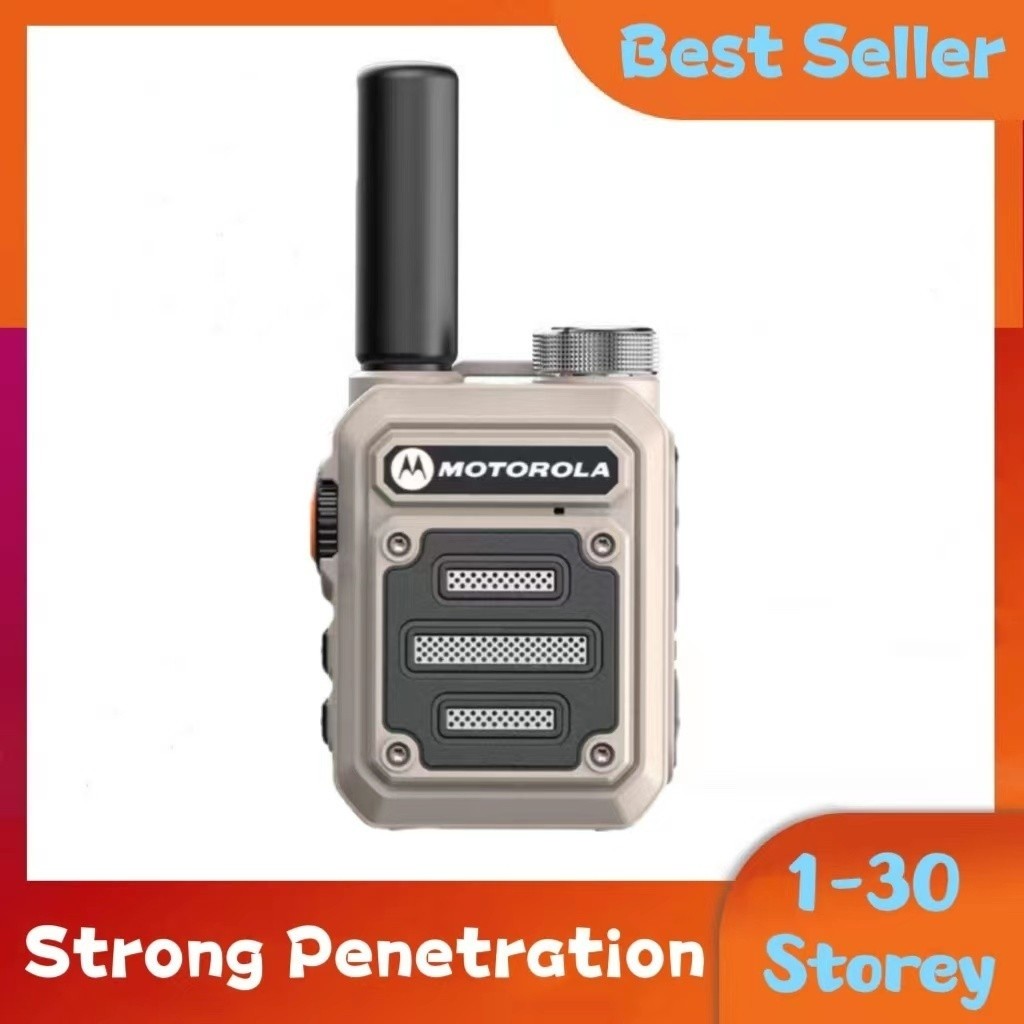 Motorola Mini Walkie Talkie 2Second Automtic Frequency Matching With A Talk Distance 310KM +Backup B