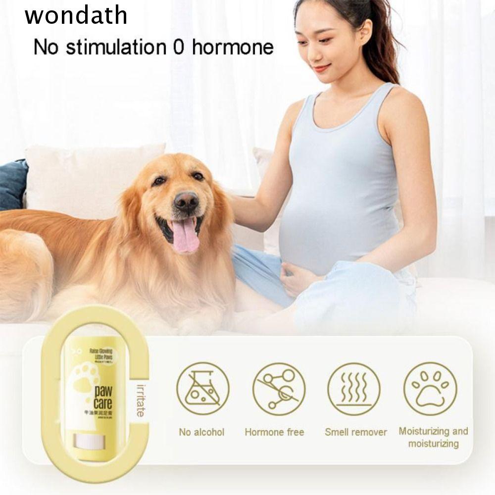 WONDA Dog Cream, Caring Supplies Care Winter Dog Balm, Safe Soother Pet Foot Wax Pet