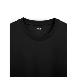 AIIZ เสื้อยืดคอกลมผู้หญิงสีพื้น โลโก้ AIIZ Logo T-Shirts Cotton Polyester