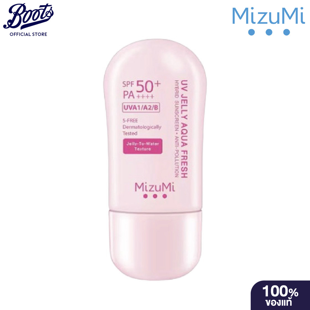 Mizumi UV Jelly Aqua Fresh SPF50+ PA++++ 40g มิซูมิ ยูวี เจลลี่ อควา เฟรช SPF50+ PA++++ 40ก.