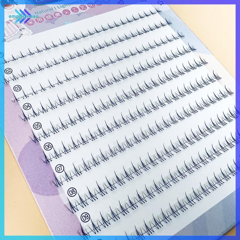 EPMN> Lower Lashes ธรรมชาติ Lower Lashes Segmented Lower Lashes เดี่ยวขนตาการ์ตูน Lower Lashes เครื่