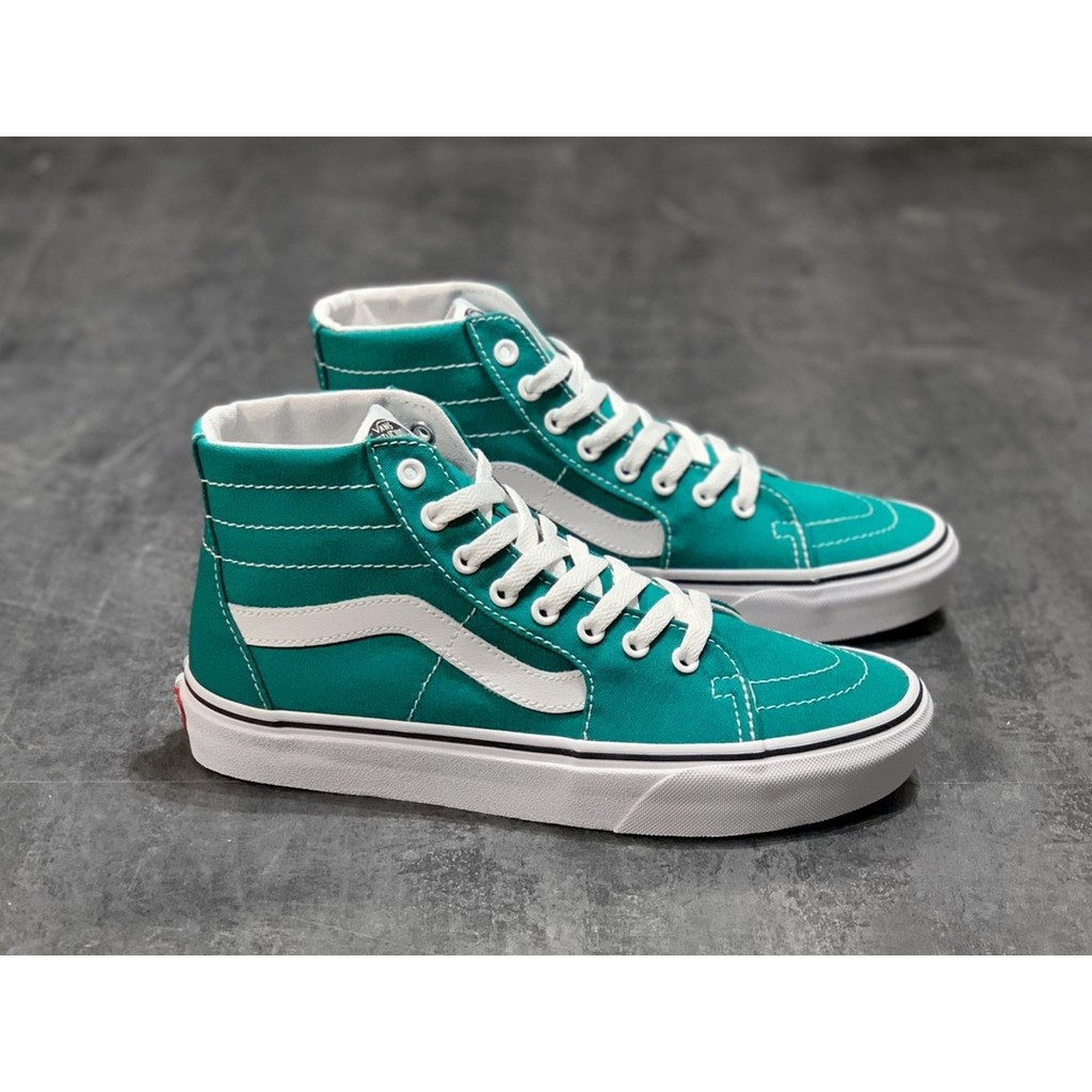 Vans Sk8-Hi Tapered High Cut รองเท้าผ้าใบสําหรับผู้ชายและผู้หญิง