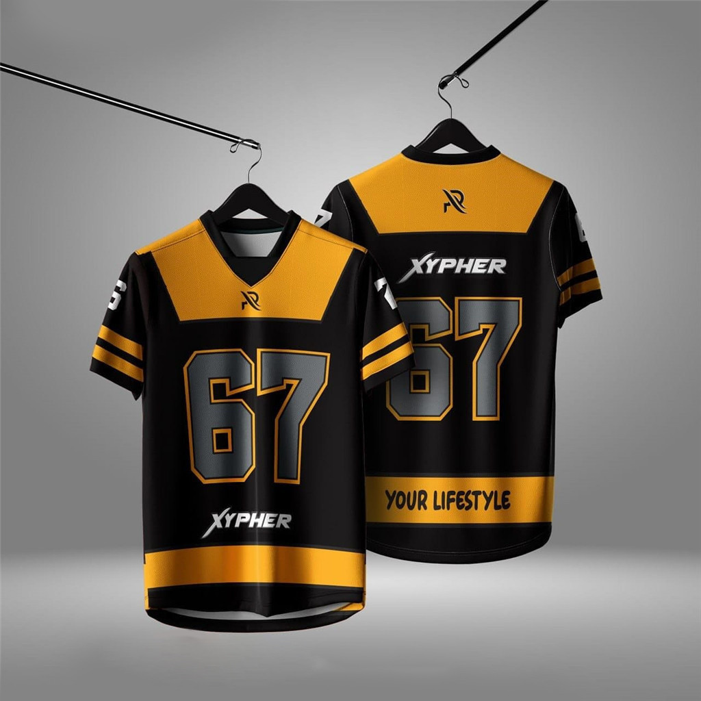 2025 เสื้อยืด Unis ปักลาย NFL