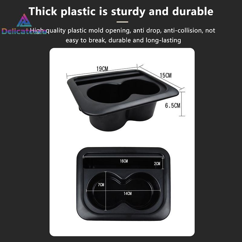 [Delicatesea] ที่วางแก้วในรถยนต์คอนโซลกลางที่เท้าแขนที่วางแก้วน้ําอเนกประสงค์พร้อมที่วางโทรศัพท์มือถืออุปกรณ์ตกแต่งภายในรถยนต์ใหม่ - รูปที่ 3