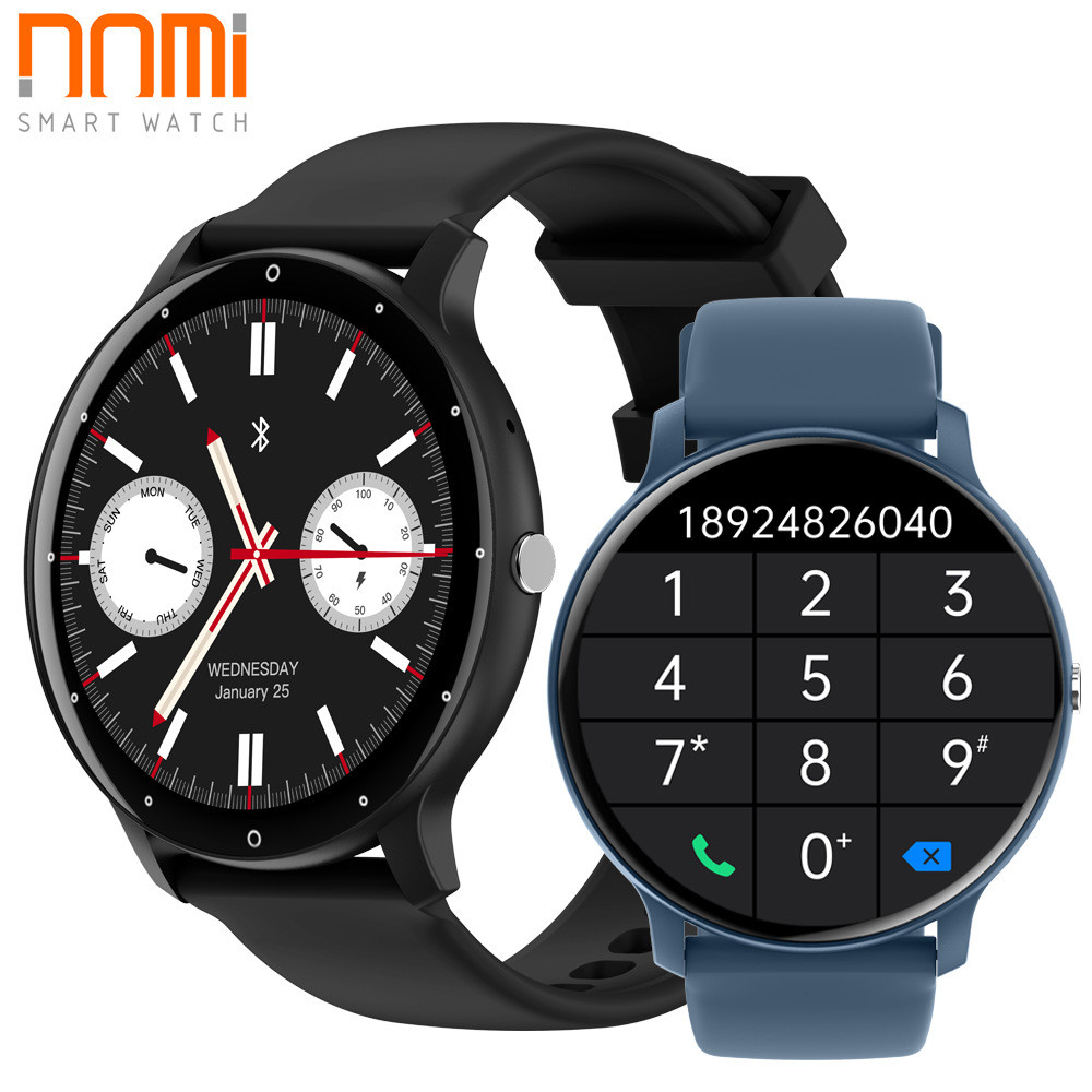สไตล์ใหม่ 1.39 นิ้ว HD ZL02Pro Voice Assistant นาฬิกาโทรศัพท์ DaFit Call Smart Watch
