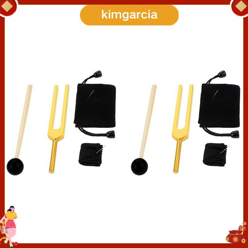 kimgarcia 2X 528 Hz ส้อมปรับแต่งสีทอง 528 Hz สําหรับเครื่องดนตรี การทําสมาธิ ผ่อนคลาย