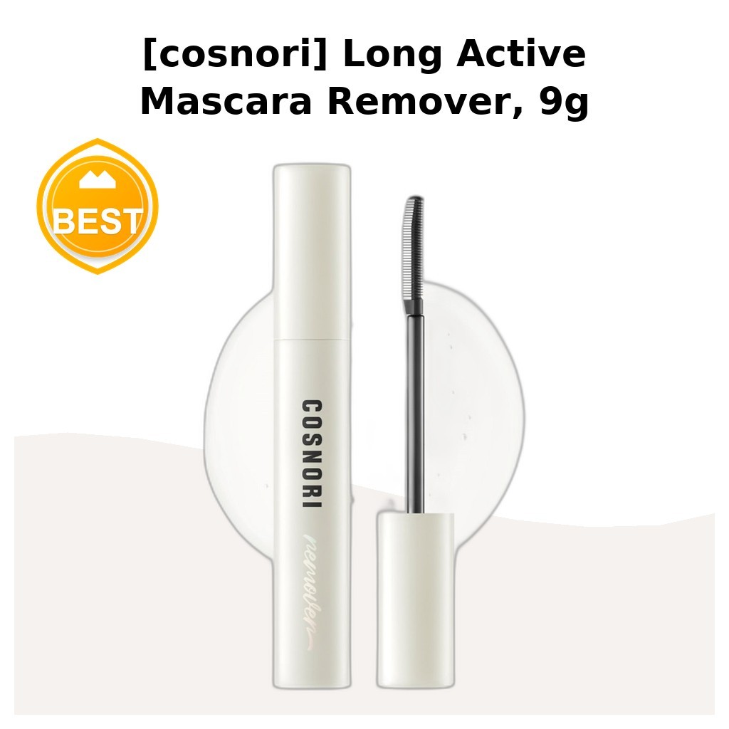 [cosnori] Long Active Mascara Remover, 9g / Korean Mascara Remover / สูตร Gentle Gel / ของแท้ 100% b