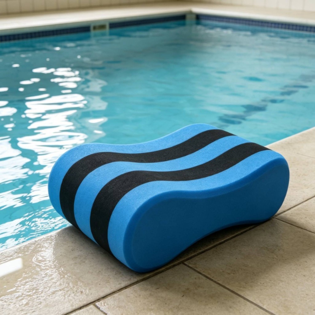 Figure-Eight Swim Buoy Contoured Pull Buoy พร้อม Central Opening Foam Pull Buoy น้ําหนักเบาว่ายน้ํา 