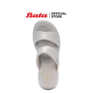 Bata บาจา รองเท้าเพื่อสุขภาพแบบสวม สูง 2 นิ้ว สำหรับผู้หญิง รุ่น CINDERELLA สีฟ้า 6019248 สีขาว 6011248