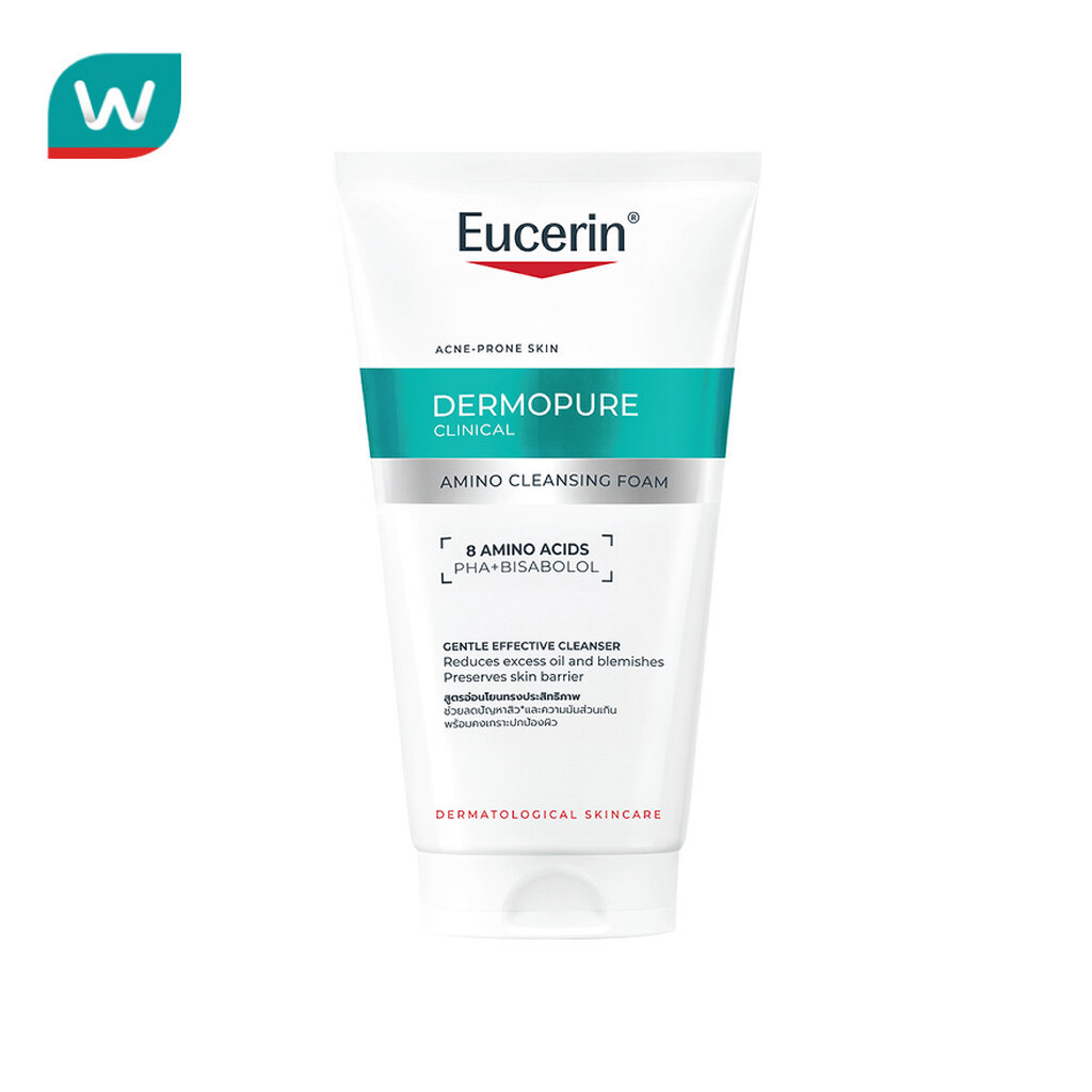 Eucerin ยูเซอริน เดอร์โมเพียว คลินิคอล อะมิโน คลีนซิ่ง โฟม 50 มล.