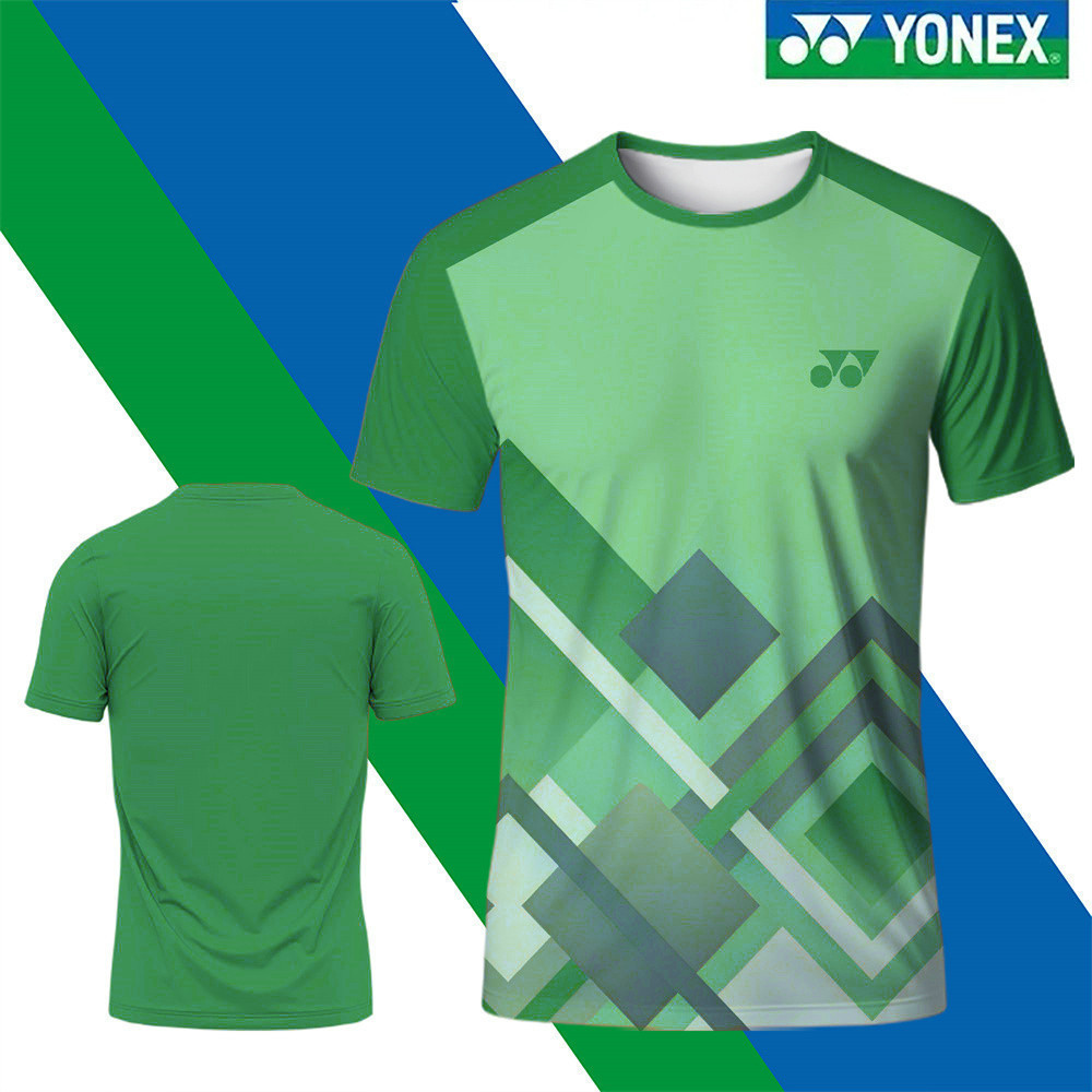 [ระบายอากาศใหม่] 2026 Mocha Mousse Series Dri-fit Pinhole Fabric Jersey Gym ฟิตเนสวิ่งว่ายน้ําแบดมิน
