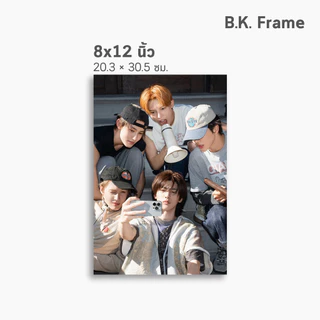 BKFrame จัดส่งทันที อัดรูป 5x7 6x8 8x10 a4 8x12 นิ้ว คุณภาพสูง กระดาษด้าน เครื่องอัดรูป กระดาษคุณภาพสูง
