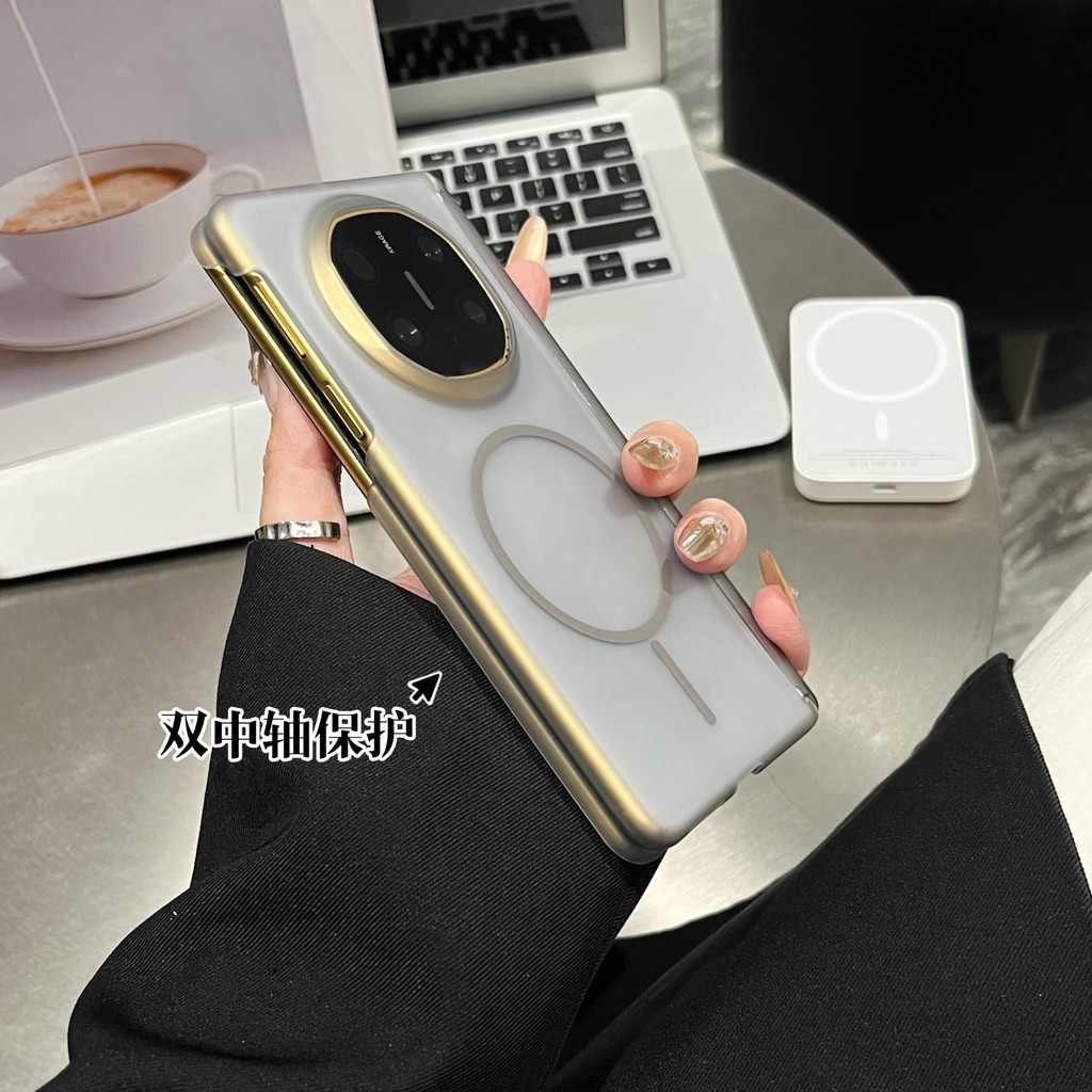 น้ําแข็งหมอกแม่เหล็กเคสโทรศัพท์เหมาะสําหรับHonor Magic V5 Magic Vs3 Magic V3/Vs2/V2, เหมาะสําหรับHua