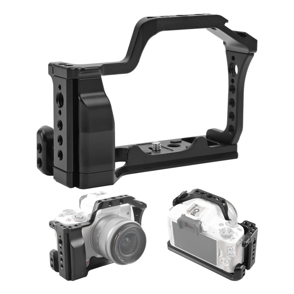 Concon aqxreight กล้อง Video Rig พร้อมรองเท้าเย็นสําหรับ Locating Hole M50 M5 หลุมและ F CageCamera R