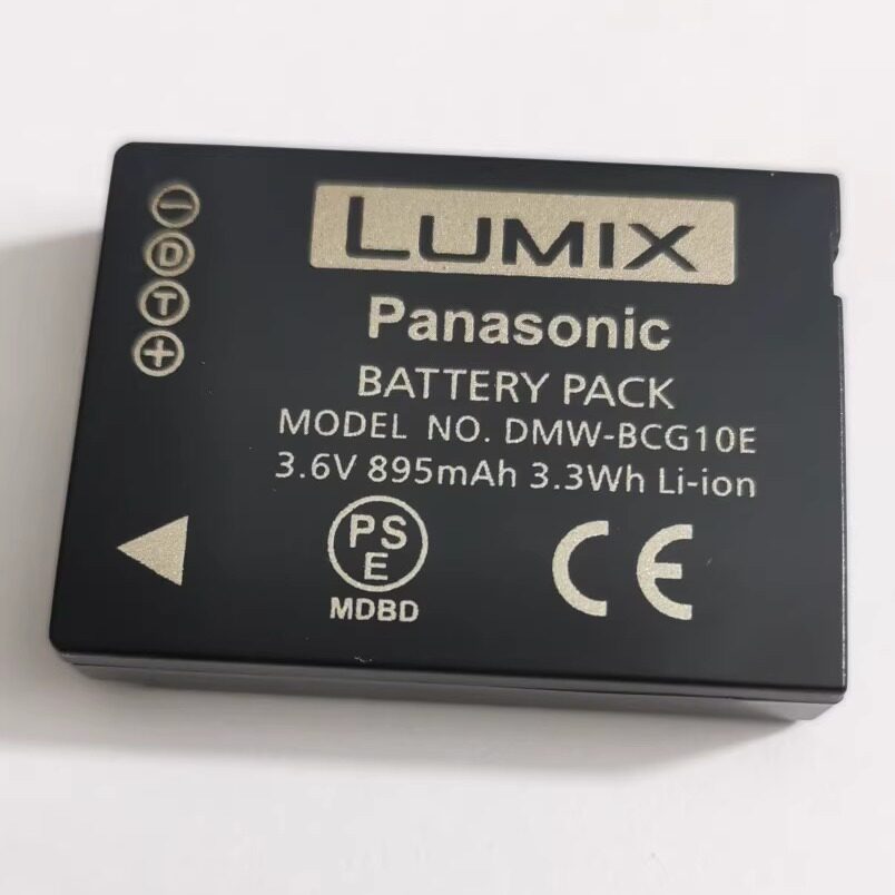 เหมาะสําหรับ Panasonic BCG10 ZS20 ZS1 ZS3 ZS5 ZS7 ZS8 ZS10 TZ2 TZ6 TZ7 TZ30