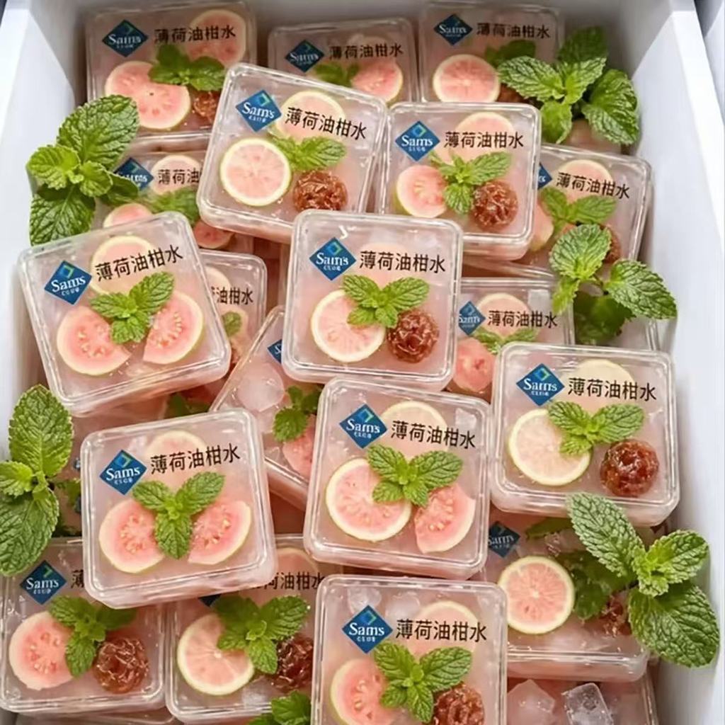 2026 สินค้าใหม่ Guava Oil Citrus Mint Tea Huamei Lemon กระเจี๊ยบ Oil Citrus Guava Tea วัสดุจริงคุณภา