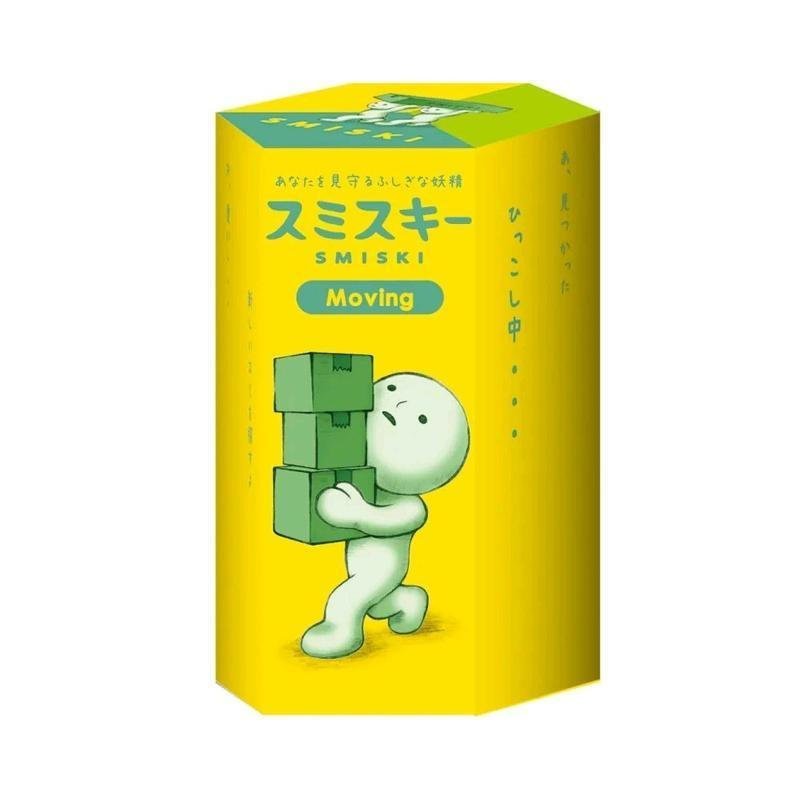 Smiski Moving Series Blind Box กล่องตาบอด QJV