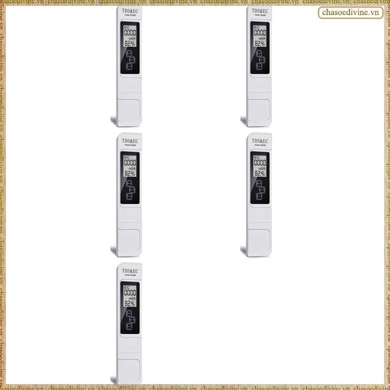 [KYGX] 5X TDS EC Meter เครื่องทดสอบคุณภาพน้ําแบบดิจิตอล 0-9999 PPM ช่วงการวัดเครื่องทดสอบอุณหภูมิควา