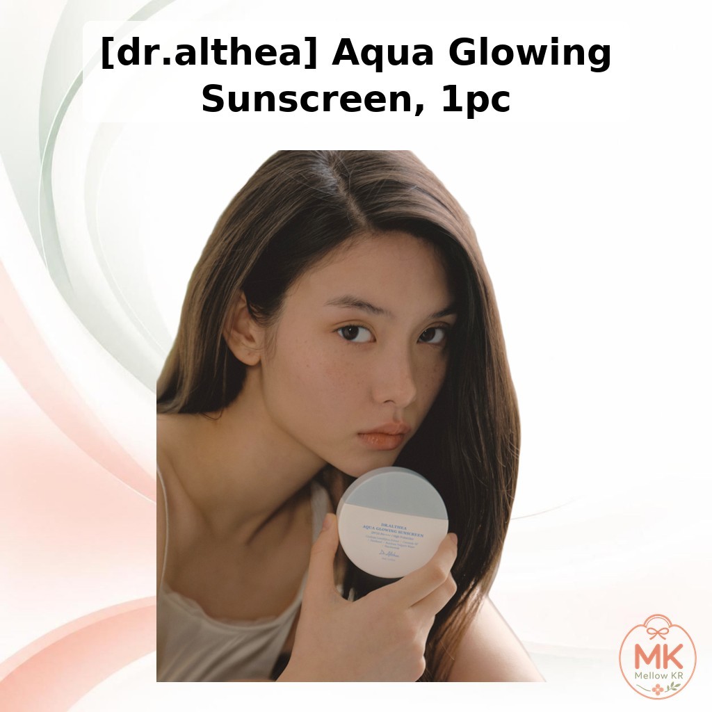 [dr.althea] ครีมกันแดด Aqua Glowing, 1 ชิ้น / ครีมกันแดดเกาหลี / Aqua Glow / ของแท้ 100% โดย Mellow_