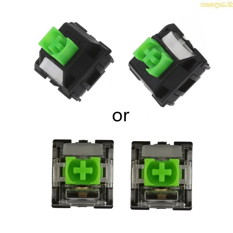 Weroyal Green SMD Switches 3 pin สําหรับคีย์บอร์ด Cherry MX Switches