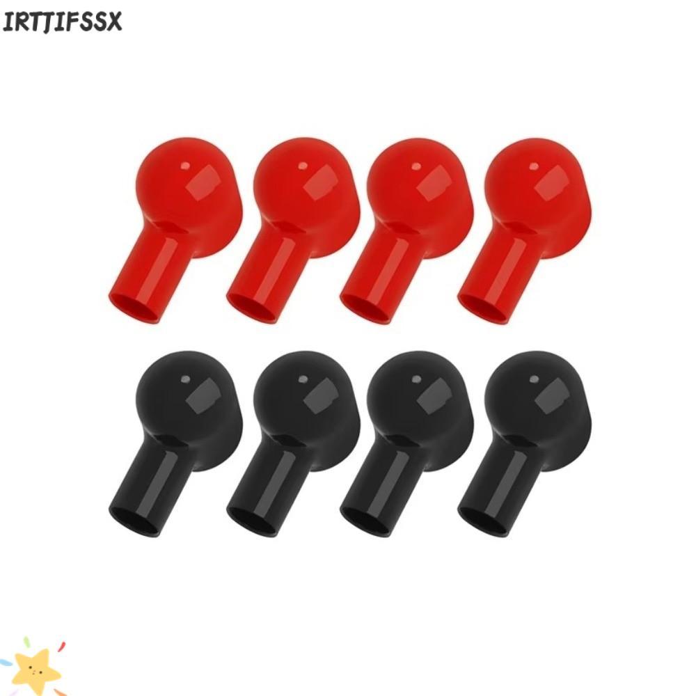 IRTJIFSSX 1/10ชิ้นขั้วแบตเตอรี่ฉนวนหมวก,เปลี่ยนฉนวนฝาครอบขั้วแบตเตอรี่ครอบคลุมเสริม,ป้องกันปลอกขั้วยางบูตป้องกัน