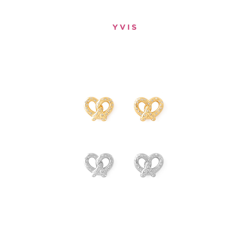 YVIS Hot Bakes Brass Stud Earrings รูปที่ 4