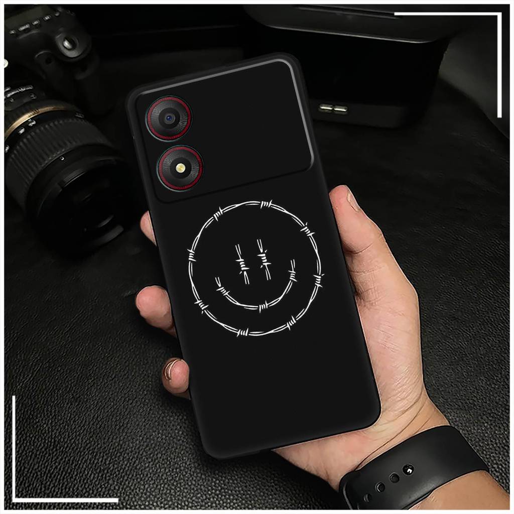 ZTE กันน้ําเต็มห่อเคสโทรศัพท์สําหรับZTE Blade A34 Soft Case TPUการ์ตูนกันกระแทกทนทานAnti-KNOCKซิลิโค