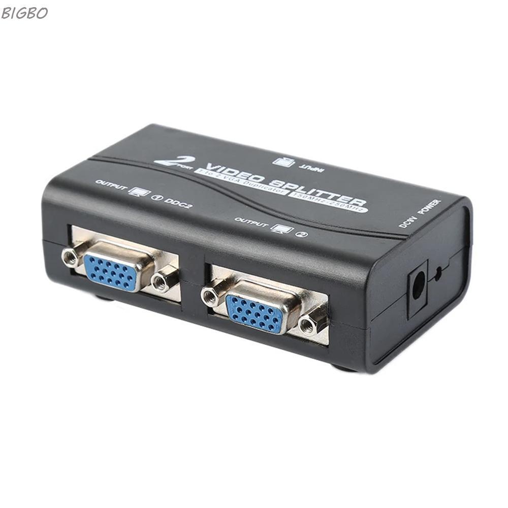BIGBO VGA Splitter จอแยกแบบพกพา พร้อมสาย USB Video Splitter