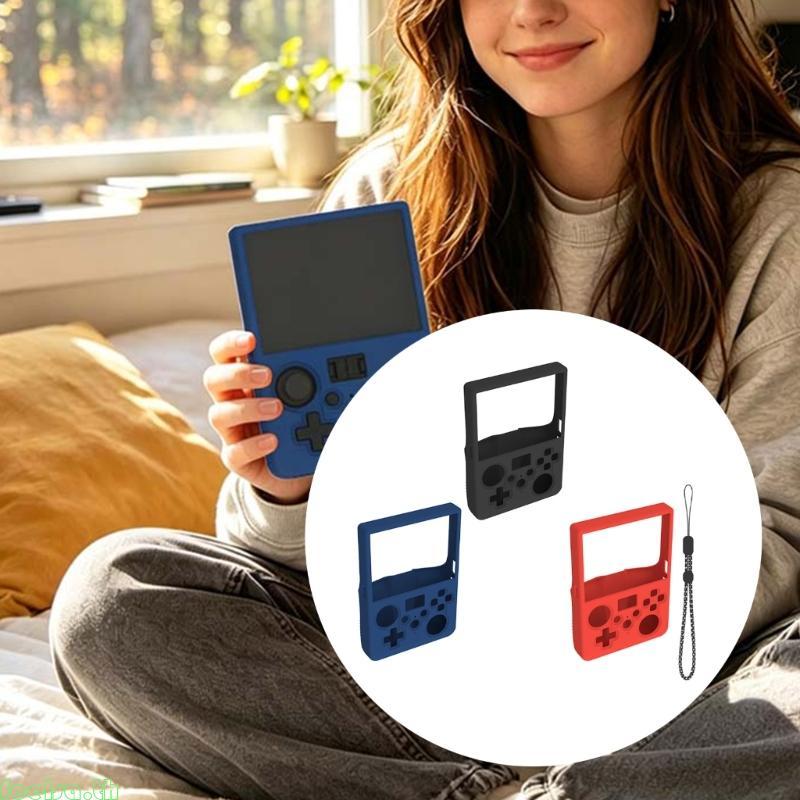 Feela เคสป้องกันซิลิโคนผิวรอยขีดข่วนสําหรับคอนโซล R36MAX II R36MAX2