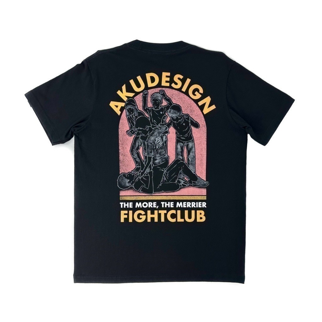 AKUDESIGN 2026 เสื้อยืดแฟชั่น Fightclub